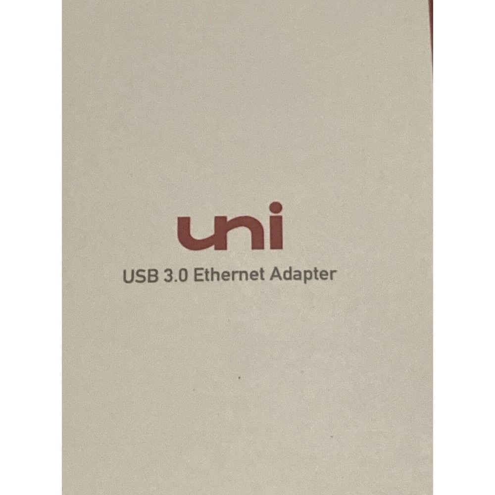 Uni USB 3.0 To Ethernet Adapter Short